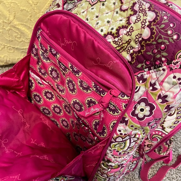 Vera Bradley college backpack with padded computer strap slot - Picture 1 of 5